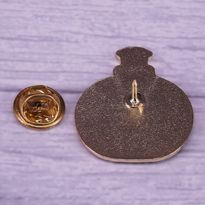 Ladies Personality Fashion Glitter Soup Brooch d783cdfb 6406 40d8 856d 24ee5b36db53