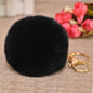 Cute Rex Rabbit Fur Ball Keychain d7b17497 7367 4545 b31e a26f6f1ecdee