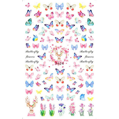 Japanese Three-dimensional 5D Embossed Nail Stickers d7b79fd2 ed1c 4adc 928a e1db877f1464