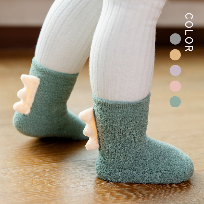Fleece-lined Super Thick Sleep Baby Socks d7c05349 9ff4 4764 b508 5c6d9f711c8c