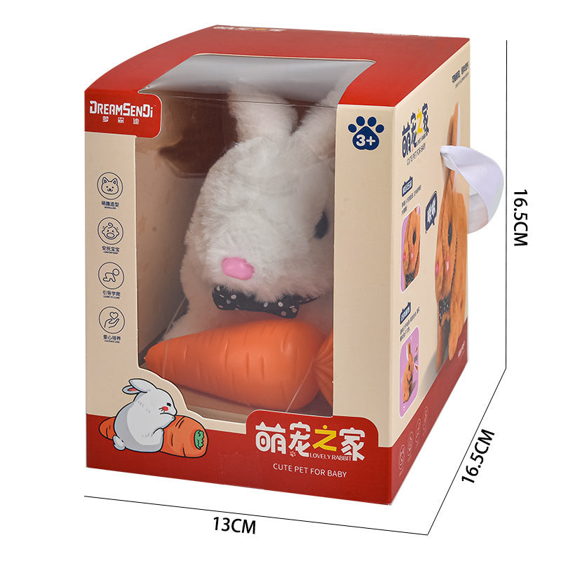 Children's Electric Simulation Plush Pet Teddy d7c0c5c9 6969 424c a5c4 8187a0e0bf77