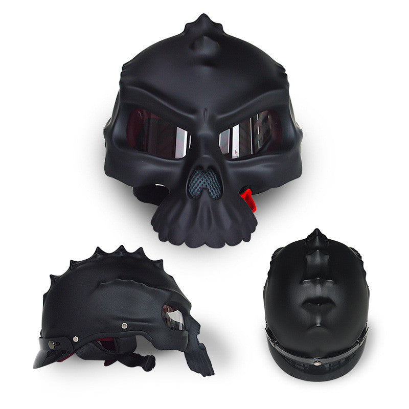 Skull Helmet Double-sided Change Wear Personality Art Helmet d7d2d8e7 8e97 4f56 b581 c20a7f98e1b2