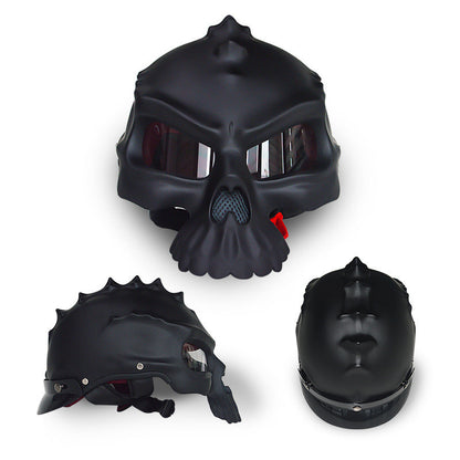 Skull Helmet Double-sided Change Wear Personality Art Helmet d7d2d8e7 8e97 4f56 b581 c20a7f98e1b2