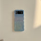 Feather Yarn Gradient Multicolor Zflip6 Folding Phone Case - 图片 8