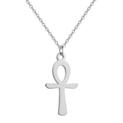 Hip Hop Style Women's Titanium Steel Cut Pendant Stainless Steel Necklace d7fd848f 7275 4045 8b97 12c66c73f3a0