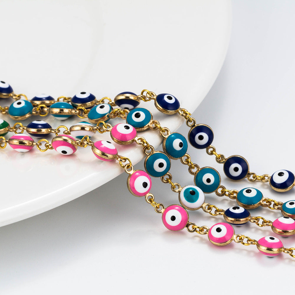 Women's Evil Eyes Fashion Beaded Bracelet d80b3a28 c116 4cd2 afdc 09d7f9bf84c5