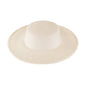 Flat Top Woolen Hat Big Brim Fedora Hat Hepburn Style d83e6c92 2dfd 4922 af16 e5ddf4b0af0c