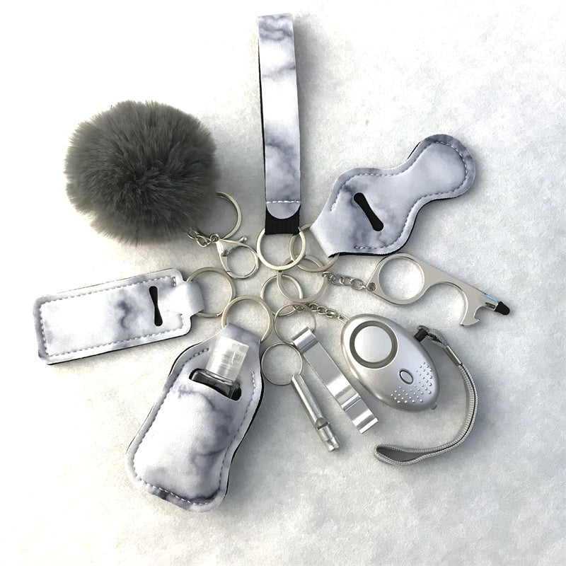 Wrist Keychain 10 Pieces Suit Door Opener Hand Sanitizer Bag d83fa9de 4786 4991 a387 84fbda60f6ca