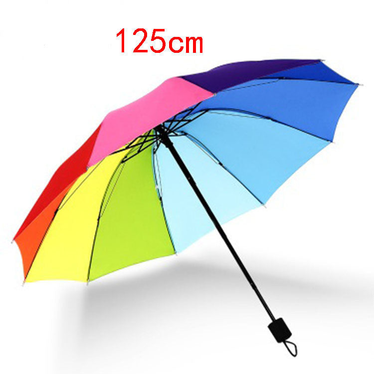 Big Size Rainbow Umbrella For Women Cute Windproof d850e4e8 c630 4706 9a17 e6cfe431ee55