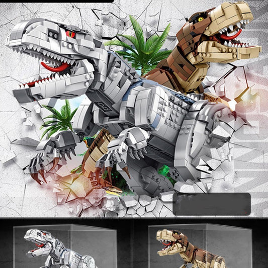 Boy Dinosaur Building Blocks Mechanical Tyrannosaurus Rex Puzzle Assembly Toy d86407aa cf2a 4123 b844 b0bfc337cb4c