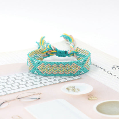 Bohemian Color Woven Bracelet Wristband For Fans d869615b 402c 4c0a bf4e 424fb6fa8d3f