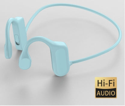New High-power Bone Conduction Neck-mounted Bluetooth Earphones Without Ear Movement