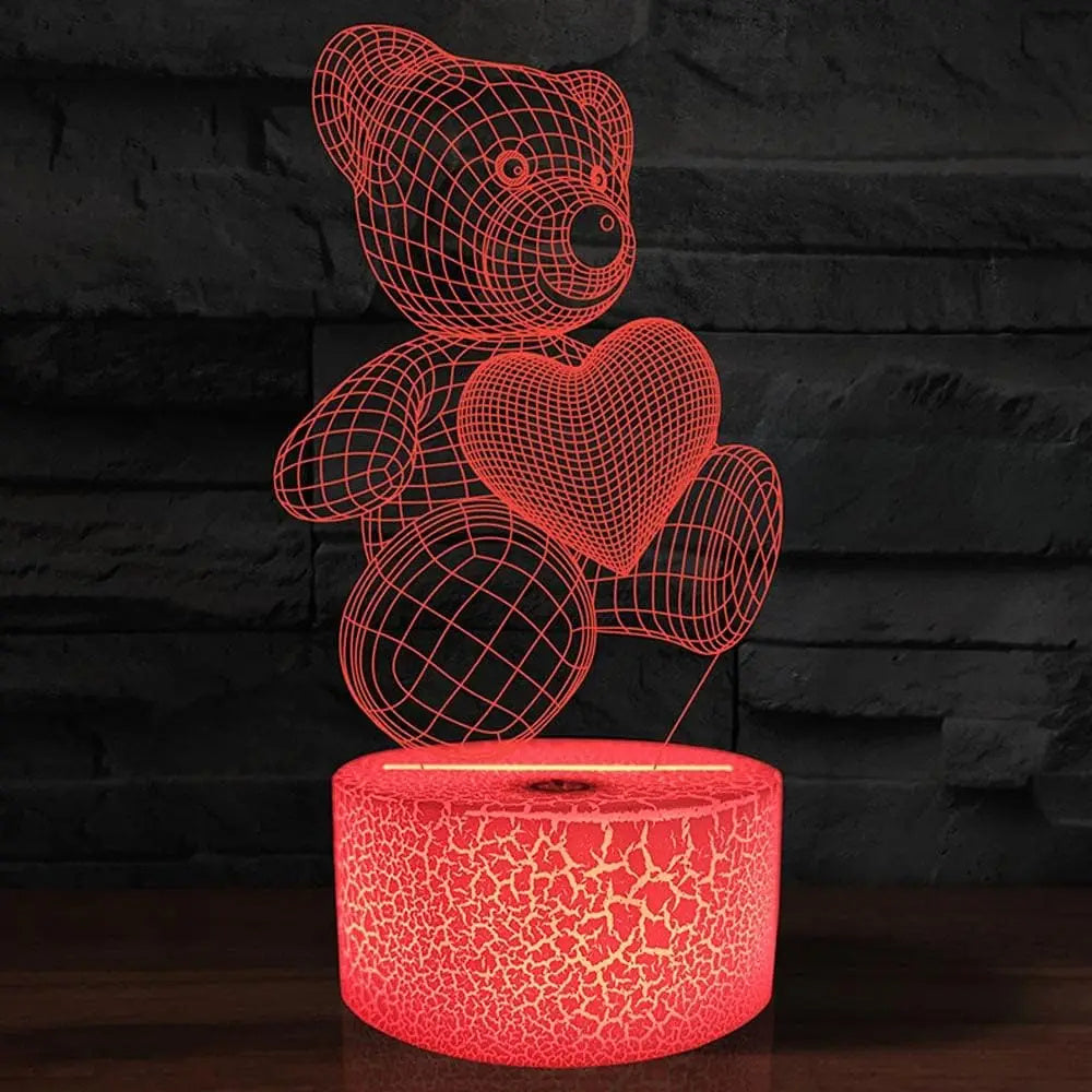 3D Lamp Acrylic USB LED Night Lights Neon Sign Lamp Xmas Christmas Decorations For Home Bedroom Birthday Decor Valentines Day Gifts - HD Wireless Product #13