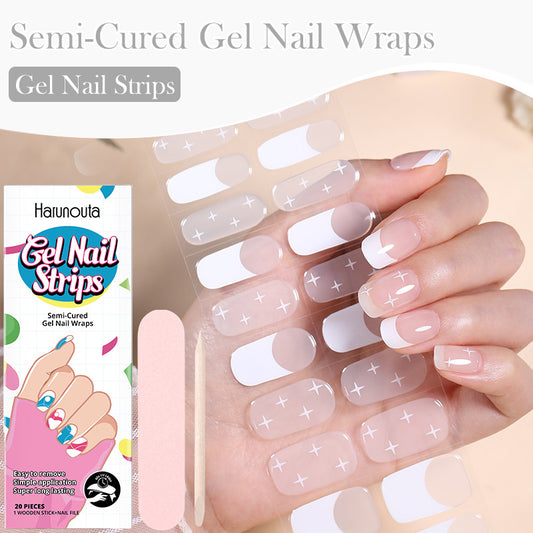 Japanese Style Nail Beauty Gel Stickers Semi-curing French Gel d88e6b16 f759 40fc 909c ae07af9e1283
