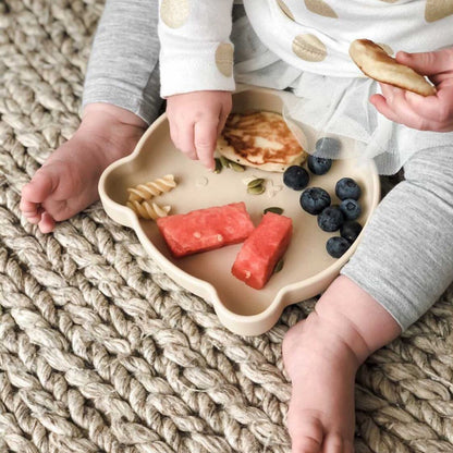 Food Supplement Tableware Set Silicone Spork Baby Products Bear Silicone Tableware d890acea 6312 43a8 825d c194f42582bd