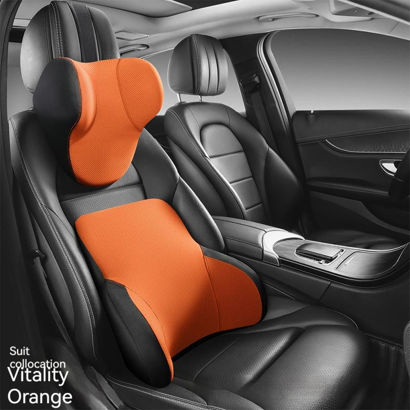 Memory Foam Three-dimensional Hydrophobic Lumbar Support Pillow Oil-proof Light Luxury Comfortable Breathable Car Automotive 