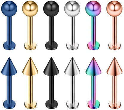 Men's And Women's Titanium Steel Flat Bottom Rod Lip Nails d8b33436 7579 4b9f 824e f5c9e6d274ec