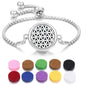 2024 New Kaleidoscope Aromatherapy Bracelet Perfume Essential Oil Diffuser Locket Bracelet Charms Women Aroma Diffuser Jewelry - HD Wireless Product #31