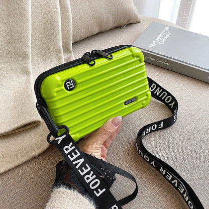 Women's Fashion Mini Luggage Shape Shoulder Crossbody Bag d8d1e6b4 d77e 4a0f a8f0 35ca1d999128