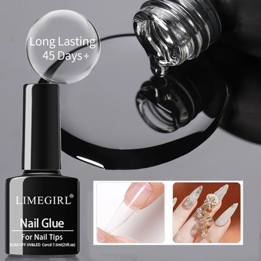Nail Glue Glass Bottle Fake Nail Patch Ornament Nail Glue d8eb74b8 20b9 456b 9ddb 7267e2087775 trans