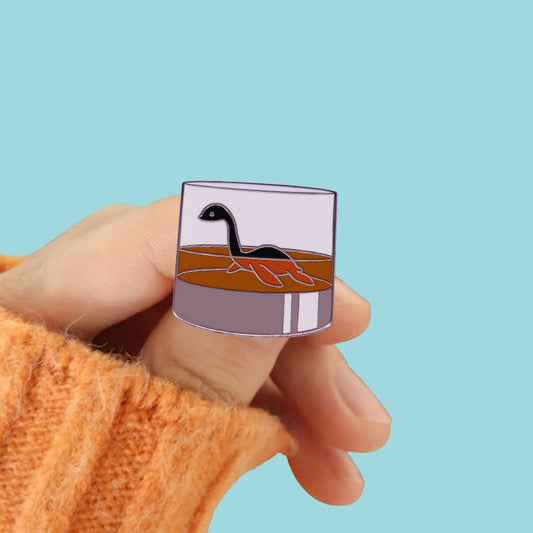 Compatible with Apple, Swimming Dinosaur Plesiosaurus Brooch Cute Cartoon Inspiration Badge d8f8379a 8232 4e70 bb3e 64cb7d182