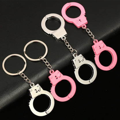 Metal Bags Pendant Zinc Alloy Casual Simulation Handcuffs Keychain d8fb8b7b 12bd 4fe8 aea1 151cdd84567c