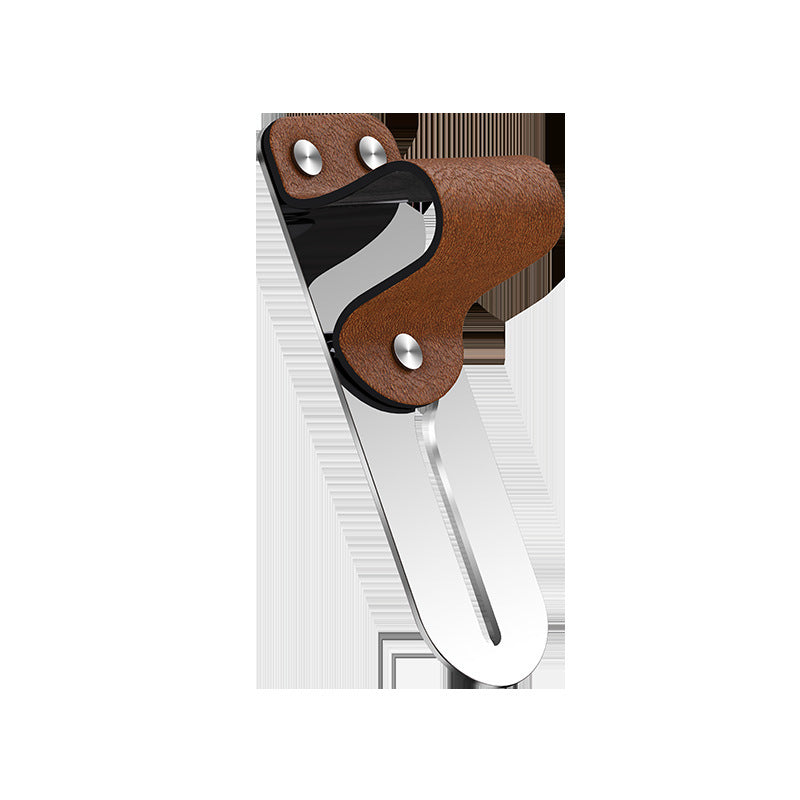 Multifunctional Leather Mobile Phone Ring Bracket Car - 图片 7