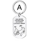 Stainless Steel Military Tag Keychain Jewelry Pendant d90ac1a6 e186 4de7 b420 3dbfeea622e6
