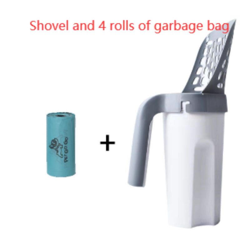 Large Capacity Toilet Bucket Portable Removable And Washable Integrated Cat Litter Scoop d90bb90c b437 4d8d 81a5 b81295708133