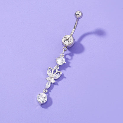 Exquisite Zircon Butterfly Belly Button Piercing d913815d 81d9 4944 b2b1 05c3021950cd a120fe70 c16d 4e7e a5b8 4ac53315231c