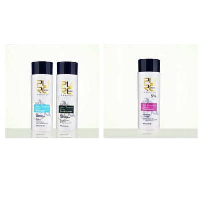 PURC Straightening Hair Repair And Straighten Damage Hair Products Brazilian Keratin Treatment  Purifying Shampoo d9179b1d a0