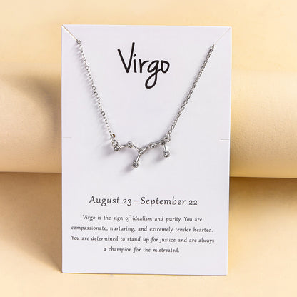 Explosive Diamond Twelve Constellation Necklace d91f2d5a 4b6b 430e af74 d844b3df2d82