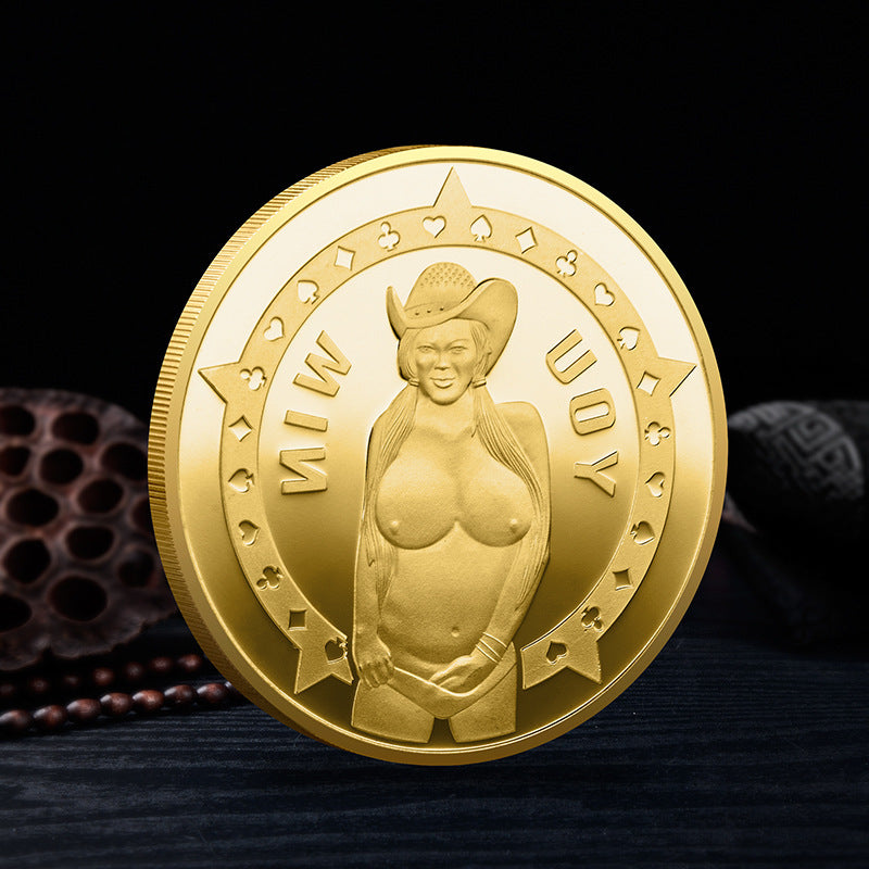 Lucky Girls Take A Chance Commemorative Coin d934dfc3 cf2d 4e86 96e8 7b836cf08555
