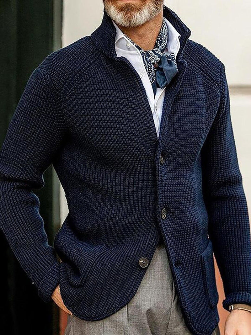 Fashionable Knitted Sweater Men's Coat d936934c 8982 444f 818c 9d79de9d4add