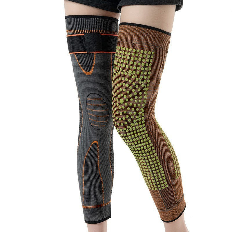 Men's And Women's Knitted Riding Long Lace Up Knee Pads d93e02ae 3fdc 469f bd7e af7caa51ce4b