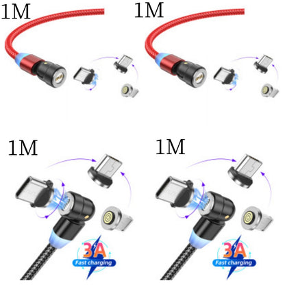 Mobile Phone Charging Three-in-one Magnetic Data Cable - 图片 15