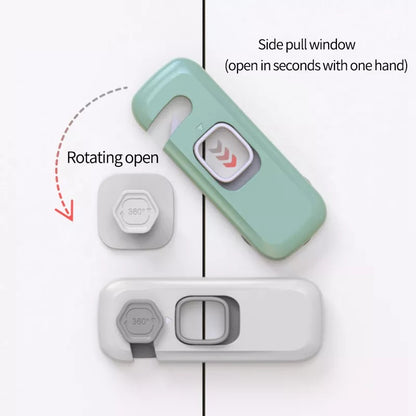 Home Refrigerator Lock Fridge Freezer Door Catch Lock Toddler Kids Child Cabinet Safety Lock For Baby Safety Child Lock d94d6