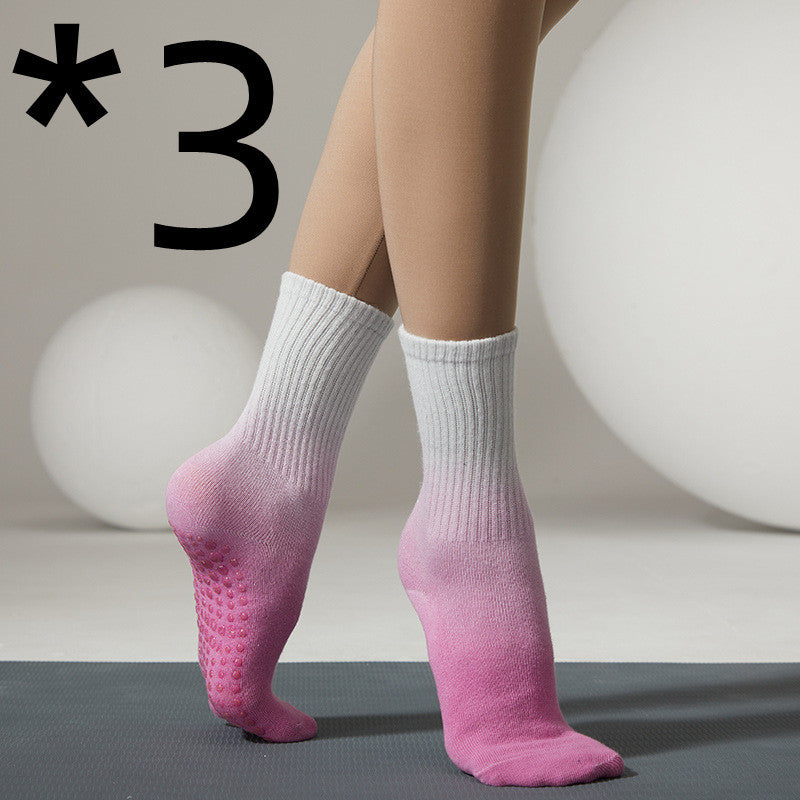 Women's Fashion Tie Dye Anti-Slip Mid Tube Socks d952ad71 5bcc 47f3 931a 10deeaa58e3c