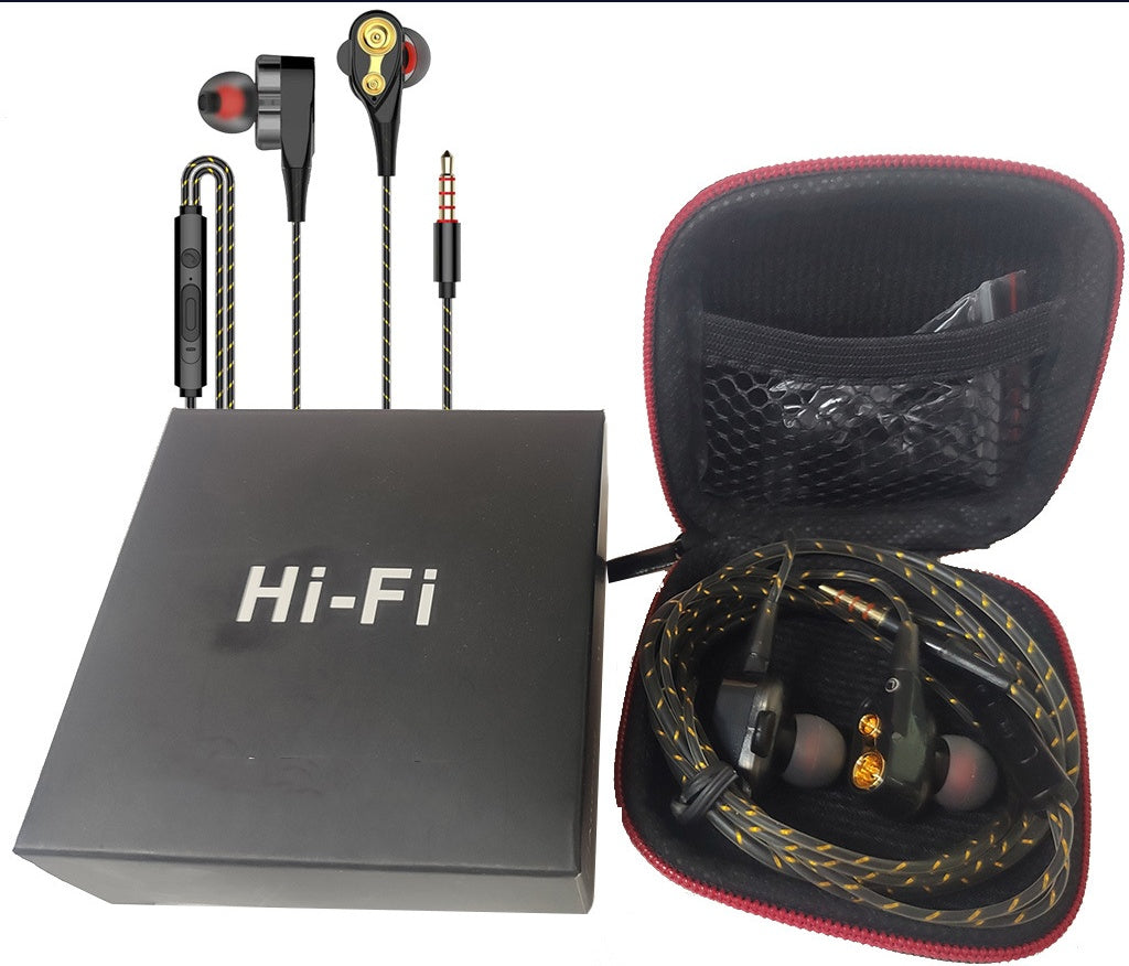 HiFi With Controller In-ear Wired Music Headset With Bag d96e8eb5 55b1 4c66 8e58 cc5a3fb3f5c4