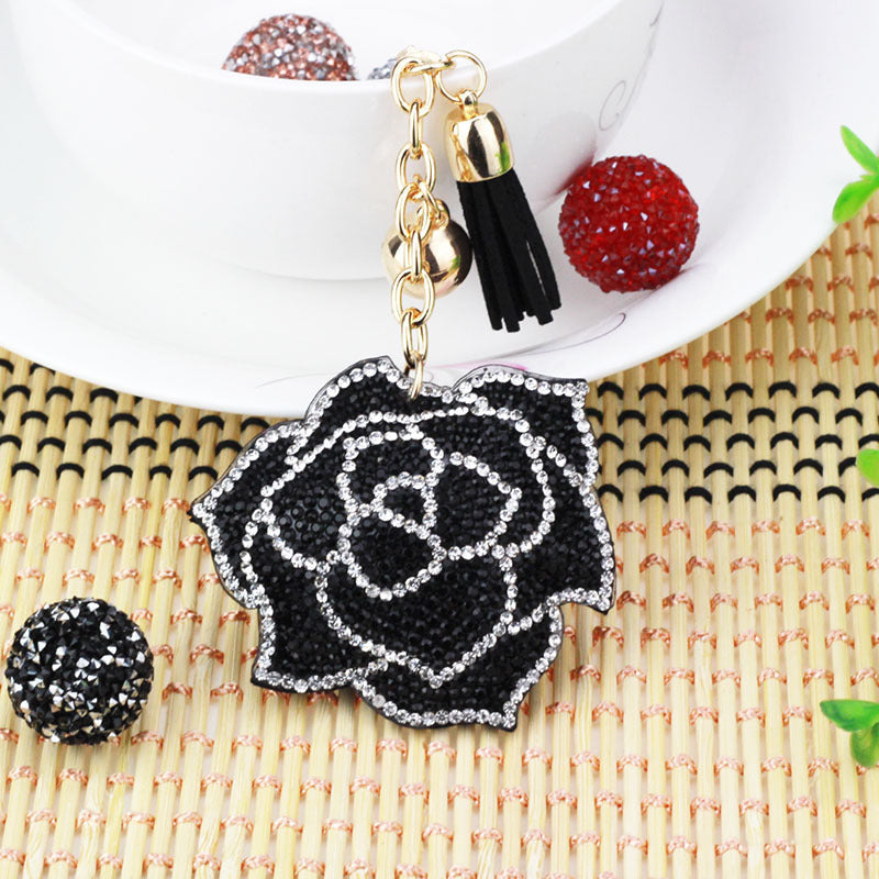 Women's Multi-color Rose Diamond Fashion Keychain d9851198 3f13 480f 8a69 44b3124846ef