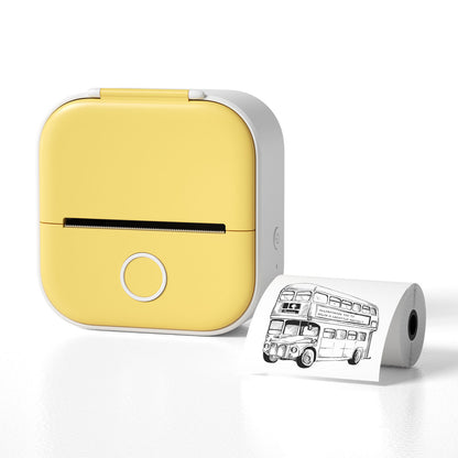 Portable Mini Thermal Label Printer Home Photo Printer Student Wrong Question Printer Bluetooth-compatible Mini Label Printer Price Tag - 图片 10