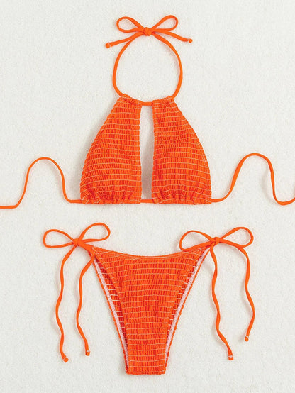 Women's Split Beach Swimsuit Bikini Two-piece Set d9e00ebf 4f6e 41ea 9697 fde045098216