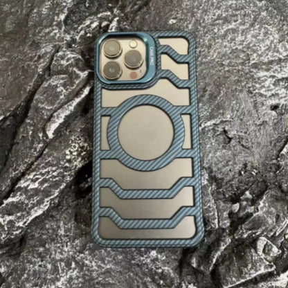 Magnetic Carbon Fiber Grain Frosted Light Phone Case d9e056cc b2fe 4028 94b8 03bcfc6e89f0