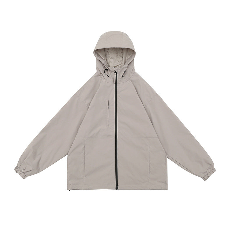 Men's And Women's Fashion Simple Outdoor Sports Shell Jacket d9e72e3a 7c8b 4723 b7cc 5954c49b52a4