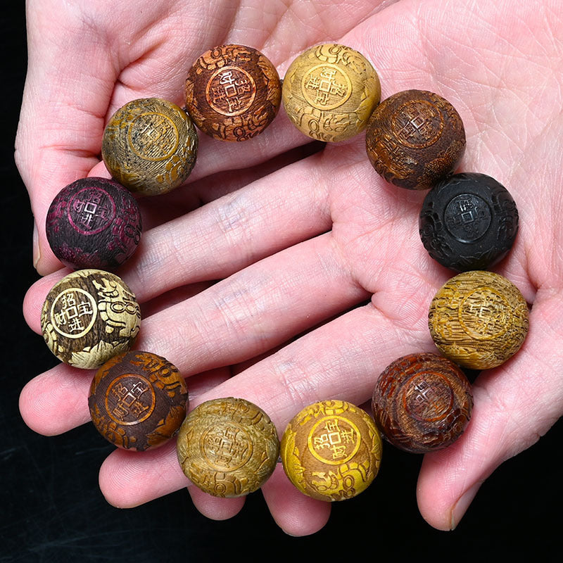 National Style Wooden Beaded Bracelet Bracelets 108 PCs da0d3ed4 8113 4bd7 8da9 688df240acad
