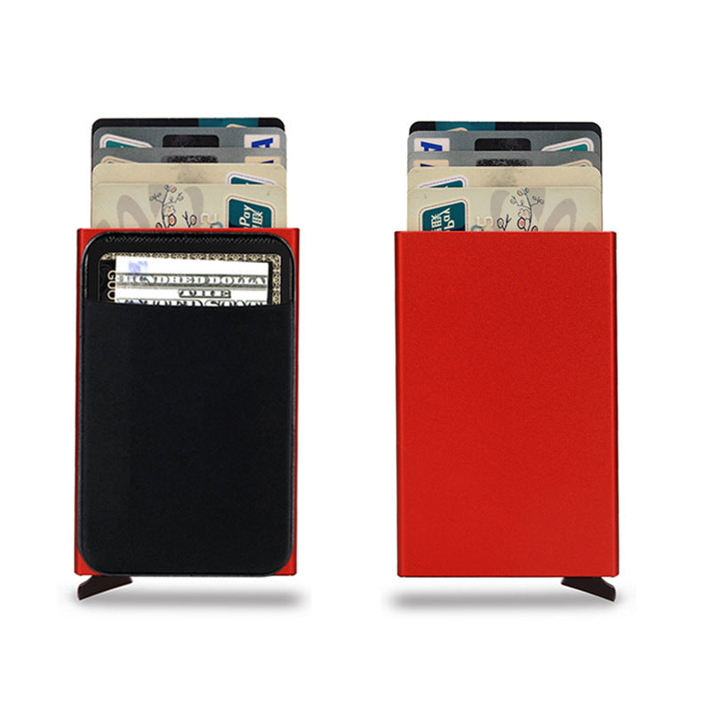 Men's Anti-theft Brushed Metal Wallet Ultra-thin da17d269 9808 4397 a4f9 57369256d2ae
