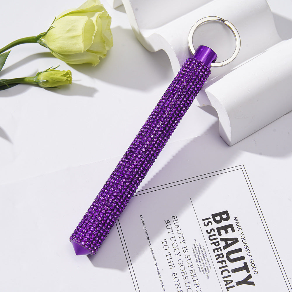 Outdoor Anti-body Round Head Metal Diamond-embedded Anti-body Stick da31cecf 3297 4013 9730 867c0ee8b7cc