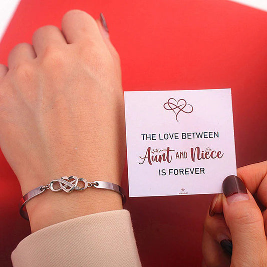 Creative Eternal Fetters Heart To Heart Bracelet da34b177 7916 4d4b 86bc e3f09a4e8a4d