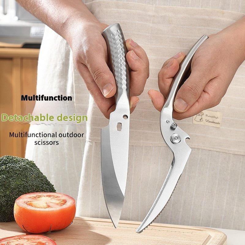 Stainless Steel Kitchen Scissors Shear Dual-purpose Strong da357876 84f3 4461 bd15 5f743c45b8bd trans