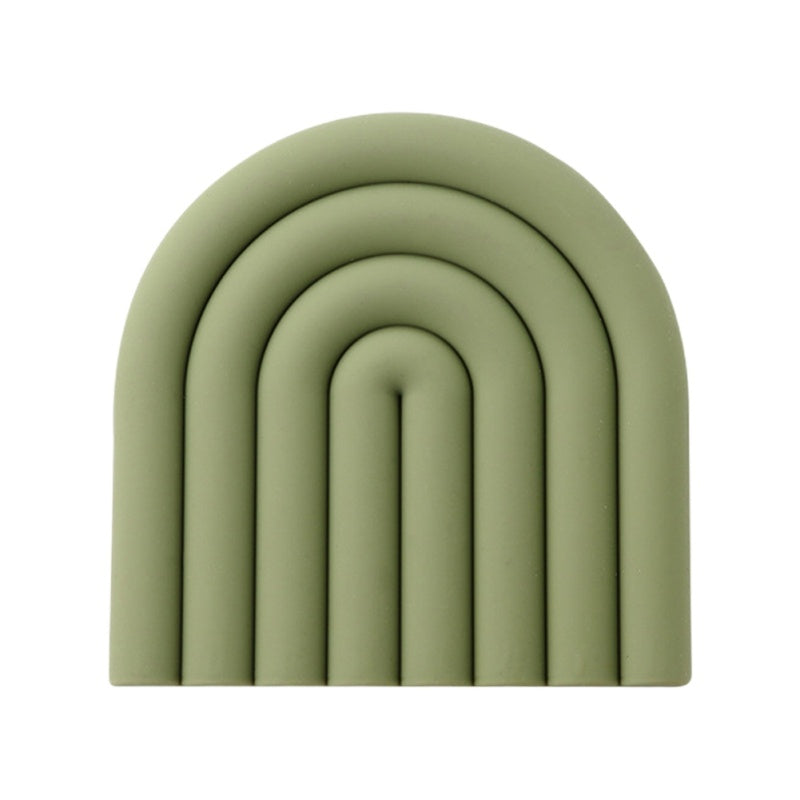 Rainbow Silicone Heat Insulation Pad Dining Table Heat Resistant And High da4cba4f f78c 48c9 9490 a677299dd4ee